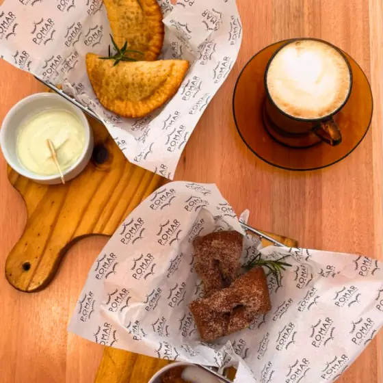 Café da tarde Pomar