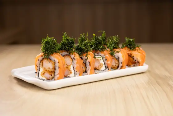 Uramaki especial de camarão